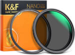 K&F Concept 67mm ND2-ND32 Variálható Mágneses-ND-szűrő - Nano-X Állítható Natural Density "No X" Filter (KF01.1851)