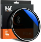 K&F Concept 58mm MC-CPL Polárszűrő - Polarizált Blue (kék) filter