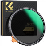 K&F Concept 62mm ND2-ND32 "True Color" Variálható ND-szűrő - Nano-X Állítható Natural Density Filter (KF01.2157)