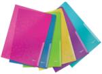 Leitz Mapa documente plastic, deschidere tip L, A4, 200 microni, 6 buc/set, LEITZ WOW (L-40500099)