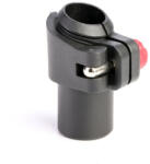WARP ND - flip-lock mechanika FL-14, fekete test/fekete műanyag kar/piros anya, átmérő 14 mm
