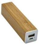 Baladéo PLR961 Bambusz powerbank 2600mAh