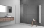 Radaway Modo New II 80 Walk-in zuhanyfal, átlátszó üveggel, króm profillal