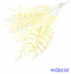  Pasztel kerekded leveles csokor 55 cm - Krém