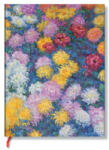 Paperblanks butikkönyv Monet’s Chrysanthemums ultra üres (9781439797136)