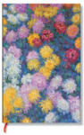 Paperblanks butikkönyv Monet’s Chrysanthemums mini vonalas (9781439797167)