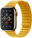 iprofix Apple Watch Szíj (38/40/41/42mm(Series 10), Mágneses szövet pánt - sárga (OS-0515)