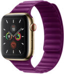 iprofix Apple Watch Szíj 42/ 44/ 45/ 46 /49 mm, Mágneses szövet pánt - lila (OS-0533)
