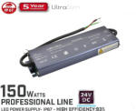 24LED.ro Sursa de alimentare 150W 24V cu tensiune constanta PFC IP67