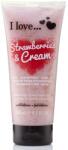 I Love Cosmetics Ingrijire Exfoliating Shower Smoothie Strawberries & Cream Scrub 200 ml