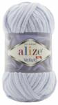 alize Velluto 416 - szürke (zsenília fonal, 100g, 68m) (8252)