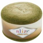  Angora Gold Ombre Batik 7355 - oliva (Alize, 20% Gyapjú, 80%) (6052)