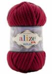 alize Velluto 107 - meggy (zsenília fonal, 100g, 68m) (8244)