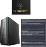 PC FACTORY 14. GEN GAMER 01 Számítógép konfiguráció