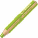 STABILO Színes ceruza 10 Stabilo Woody 3in1 vastag kerek v. zöld Írószerek STABILO 880/570