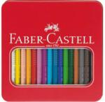 Faber-Castell Faber-Castell színes ceruza 16dbdb Grip Jumbo Aqarell színes cer fém betekintő ablakos dobozban 110916