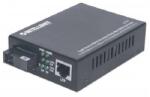 Intellinet 545068 hálózati média konverter 1000 Mbit/s Single-mode Fekete (545068) (545068) - xupe