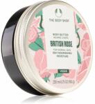 The Body Shop Body Butter Brirish Rose unt pentru corp cu aromă de trandafiri 200 ml