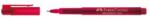 Faber-Castell Liner 0.8 mm 1554 Broadpen Faber-Castell rosu FC155421 (FC155421)