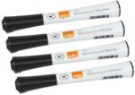 Nobo Táblamarker, kúpos hegyű, 1 mm, NOBO „Glide, fekete (VN5392)