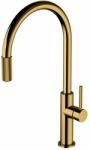 Omnires Baterie bucatarie cu sistem filtrare D1 auriu Omnires Switch cu 3 cai, pentru apa filtrata (SW9057-FD1GL)