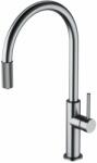 Omnires Baterie bucatarie cu sistem filtrare D1 nichel Omnires Switch cu 3 cai, pentru apa filtrata (SW9057-FD1NI)