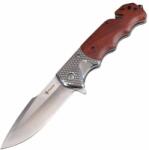 Foxter összecsukható kés, 23 cm, fémből, műanyagból és fából, aka (SIM662677)