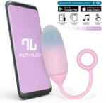 INTOYOU App Series Vibrating Egg with App Double Layer Silicone Blue-Pink