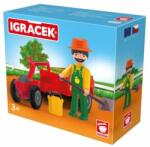 EFKO Efko TOY Grădinar cu tractor și accesorii (21214) Figurina