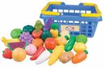 Teddies Coș de cumpărături cu fructe/legume 25 buc plastic (00622220) Bucatarie copii