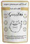 Gussto Cat Fresh Calf & Rabbit nedves macskaeledel borjúhús és nyúl 24x85g