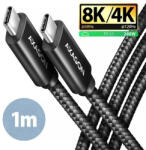 AXAGON BUCM4X-CM10AB NewGEN+ 1m USB-C USB-C 4 Gen 3x2 / 240W kábel