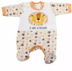 AB ABR Hosszú ujjú baba rugdalózó Oroszlán mintával (50)