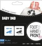 Baby Dab - Vopsea pentru amprente pentru copii 2 buc. albastru, gri (90101)
