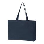  Vászontáska hosszúfülű 57x9x36, 5cm 270g/m2 pamut, sötétkék nagyméretű strapabíró