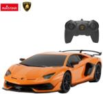Rastar Rastar, Lamborghini Aventador SVJ, vehicul cu telecomanda, portocaliu, 1: 24