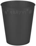  Black, Fekete pohár, műanyag 250 ml (PNN96497)