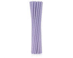 Godan Lilac, Lila papír szívószál 12 db-os (MLG124019)