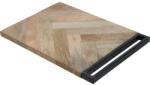 4-Home Tocător din lemn de mango Herringbone, 29, 5 x 40 x 2 cm Tocator