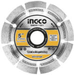 INGCO Disc diamantat intrerupt, segmentat, 115mm, 125mm, PROFI (DMD011251) - ingcomag Disc de taiere