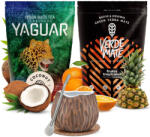 Yaguar Yerba mate set Verde Mate Yaguar ceramic calabash Coconut bombilla