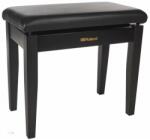 Roland RPB-100BK bancă de pian cu blat de vinil cu compartiment de depozitare - negru satinat (RPB-100BK)