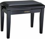 Roland RPB-200BK bancă de pian cu blat de vinil reglabil pe înălțime - negru satinat (RPB-200BK)