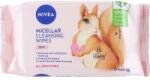 Nivea Biodegradable Micellar Cleansing Wipes 3 In 1 Squirrel - Biológiailag lebomló micelláis sminkeltávolító törlőkendők 25 db