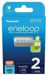 Eneloop Panasonic Eneloop BK-4MCDE/2BE AAA 800mAh mikro ceruza akku 2db/csomag (BK4MCDE-2BE)