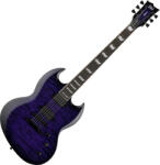 ESP LTD VIPER-1000 See Thru Purple Sunburst
