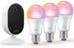 Philips okos beltéri kamera 3 darab szabályozható okos fényforrással, 2200-6500 K, 60 W izzó helyett (RGBW) (929003317801)