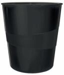 LEITZ Papírkosár, 15 liter, LEITZ "Recycle", fekete (E53280095) - tutitinta