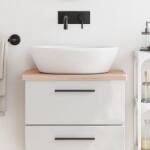 vidaXL Плот за баня 60x40x2, 5 см масивно дърво бук (355990)