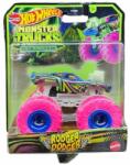 Mattel Masinuta Monster Trucks, Hot Wheels, Glow in the Dark, 1: 64, Rodger Dodger, HWC91